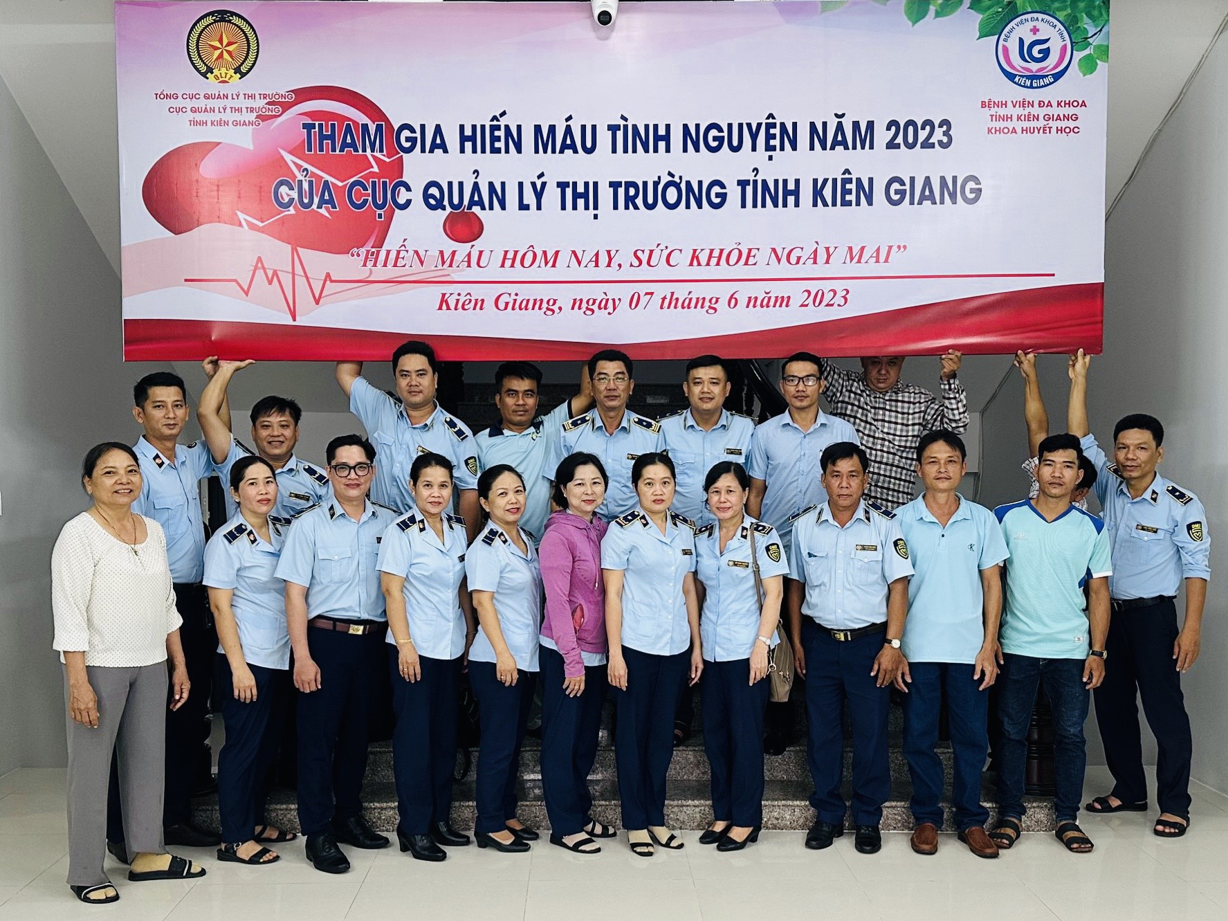 Cục Quản lý thị trường tỉnh Kiên Giang tham gia Chương trình hiến ...